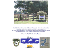 Tablet Screenshot of midatlantichorserescue.org